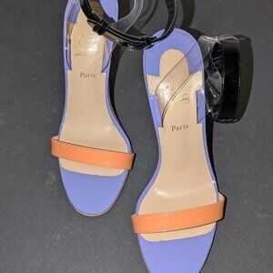 Christain Louboutin Ankle Strap Sandals Size 7